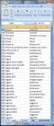 wordlist database english italian